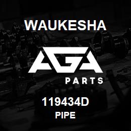 119434D Waukesha PIPE | AGA Parts