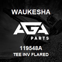 119548A Waukesha TEE INV FLARED | AGA Parts