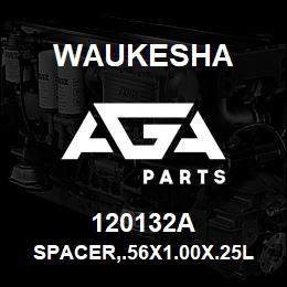 120132A Waukesha SPACER,.56X1.00X.25LG | AGA Parts
