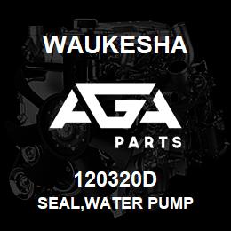 120320D Waukesha SEAL,WATER PUMP | AGA Parts