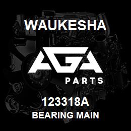 123318A Waukesha BEARING MAIN | AGA Parts