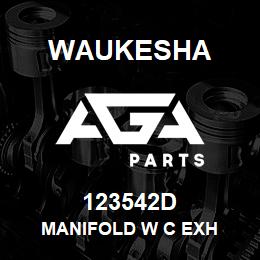 123542D Waukesha MANIFOLD W C EXH | AGA Parts