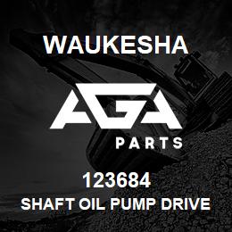 123684 Waukesha SHAFT OIL PUMP DRIVE | AGA Parts
