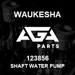 123856 Waukesha SHAFT WATER PUMP | AGA Parts
