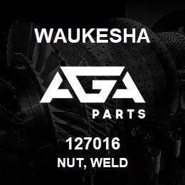 127016 Waukesha NUT, WELD | AGA Parts