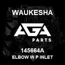 145664A Waukesha ELBOW W P INLET | AGA Parts