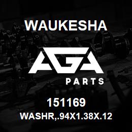 151169 Waukesha WASHR,.94X1.38X.12 | AGA Parts