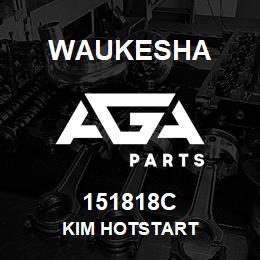 151818C Waukesha KIM HOTSTART | AGA Parts