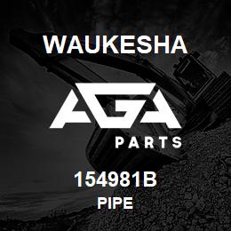 154981B Waukesha PIPE | AGA Parts