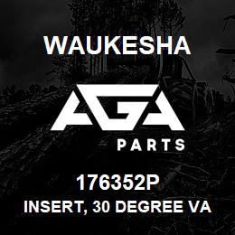 176352P Waukesha INSERT, 30 DEGREE VALVE SEAT | AGA Parts