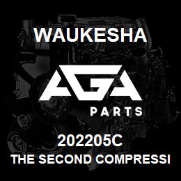 202205C Waukesha THE SECOND COMPRESSION RING | AGA Parts