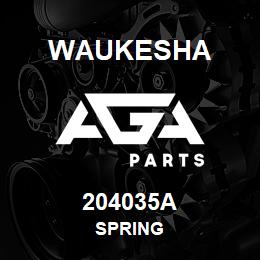 204035A Waukesha SPRING | AGA Parts