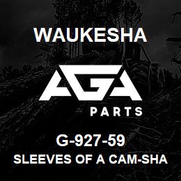 G-927-59 Waukesha SLEEVES OF A CAM-SHAFT | AGA Parts