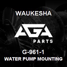 G-961-1 Waukesha WATER PUMP MOUNTING GASKET KIT | AGA Parts