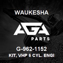 G-962-1152 Waukesha KIT, VHP 6 CYL. ENGINE MOUNTED OIL COOLER | AGA Parts