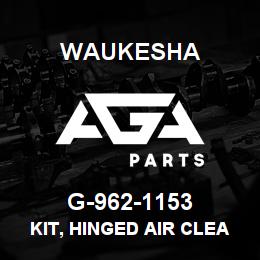 G-962-1153 Waukesha KIT, HINGED AIR CLEANERS W/STD. AIR CLEANER COVERS & BREATHER CONNECTIONS | AGA Parts