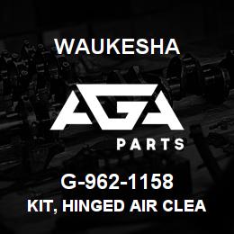 G-962-1158 Waukesha KIT, HINGED AIR CLEANER INVERTED 5.5 COVERS AND BREATHER CONNECTION | AGA Parts
