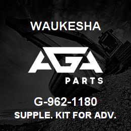 G-962-1180 Waukesha SUPPLE. KIT FOR ADV. BREATHER SYS | AGA Parts