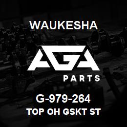 G-979-264 Waukesha TOP OH GSKT ST | AGA Parts