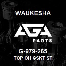 G-979-265 Waukesha TOP OH GSKT ST | AGA Parts