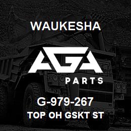 G-979-267 Waukesha TOP OH GSKT ST | AGA Parts