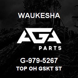 G-979-5267 Waukesha TOP OH GSKT ST | AGA Parts