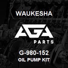 G-980-152 Waukesha OIL PUMP KIT | AGA Parts