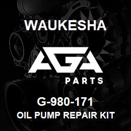 G-980-171 Waukesha OIL PUMP REPAIR KIT | AGA Parts
