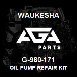 G-980-171 Waukesha OIL PUMP REPAIR KIT | AGA Parts
