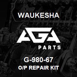 G-980-67 Waukesha O/P REPAIR KIT | AGA Parts