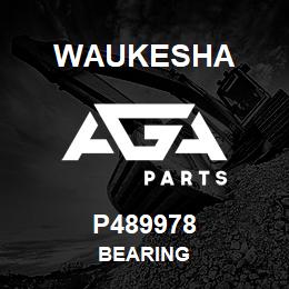 P489978 Waukesha BEARING | AGA Parts
