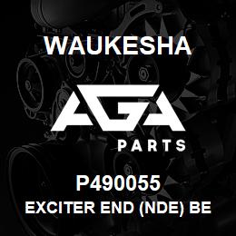 P490055 Waukesha EXCITER END (NDE) BEARING | AGA Parts