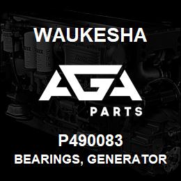 P490083 Waukesha BEARINGS, GENERATOR | AGA Parts