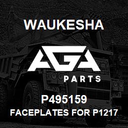 P495159 Waukesha FACEPLATES FOR P121774 | AGA Parts