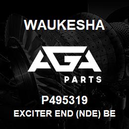 P495319 Waukesha EXCITER END (NDE) BEARING | AGA Parts