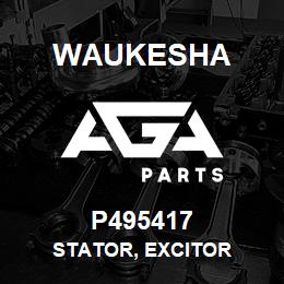 P495417 Waukesha STATOR, EXCITOR | AGA Parts