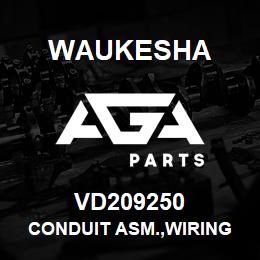 VD209250 Waukesha CONDUIT ASM.,WIRING 3/8 IN | AGA Parts