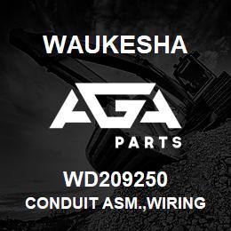 WD209250 Waukesha CONDUIT ASM.,WIRING 3/8 IN | AGA Parts