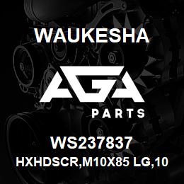WS237837 Waukesha HXHDSCR,M10X85 LG,10.9 | AGA Parts