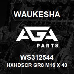 WS312544 Waukesha HXHDSCR GR8 M16 X 40 | AGA Parts