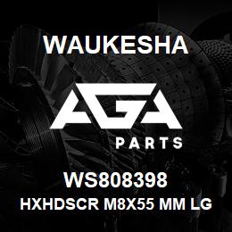 WS808398 Waukesha HXHDSCR M8X55 MM LG | AGA Parts