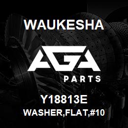 Y18813E Waukesha WASHER,FLAT,#10 | AGA Parts
