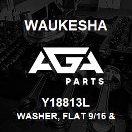 Y18813L Waukesha WASHER, FLAT 9/16 & M14 | AGA Parts