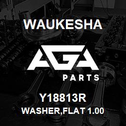 Y18813R Waukesha WASHER,FLAT 1.00 | AGA Parts