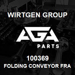 100369 Wirtgen Group FOLDING CONVEYOR FRAME | AGA Parts