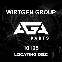 10125 Wirtgen Group LOCATING DISC | AGA Parts