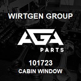 101723 Wirtgen Group CABIN WINDOW | AGA Parts