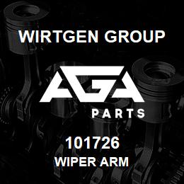 101726 Wirtgen Group WIPER ARM | AGA Parts