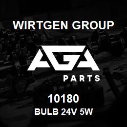 10180 Wirtgen Group BULB 24V 5W | AGA Parts