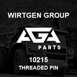 10215 Wirtgen Group THREADED PIN | AGA Parts